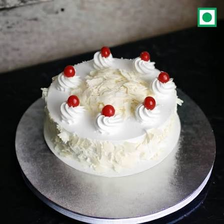 White Forest Cake